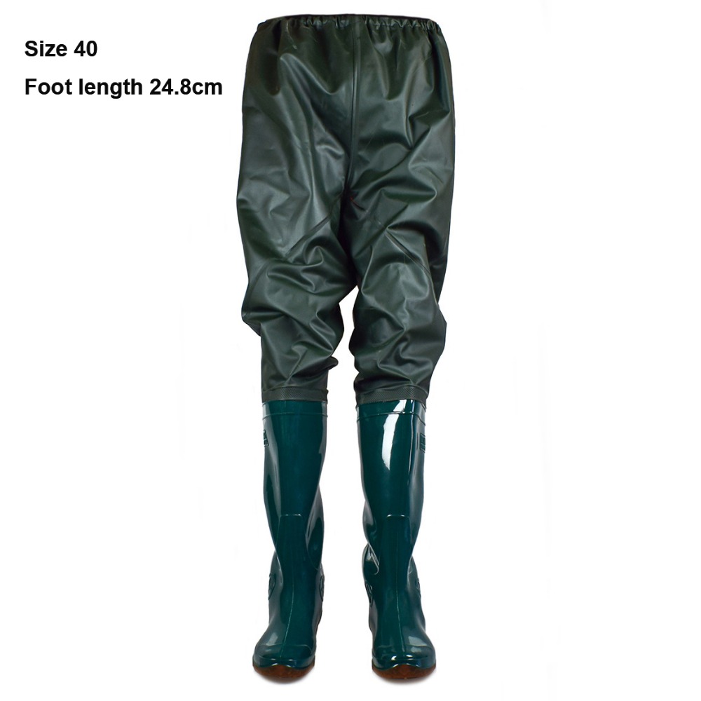 Fishing Pants Waterproof - Calças de Transplante em PVC Plástico,