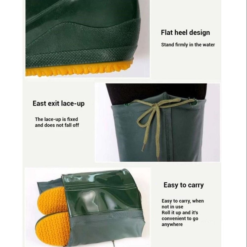 Fishing Pants Waterproof - Calças de Transplante de PVC Plástico,