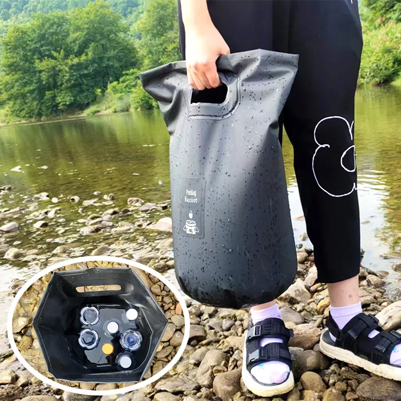 Portátil e Dobrável Balde De A - Fishing Bag Waterproof avaliação e preço