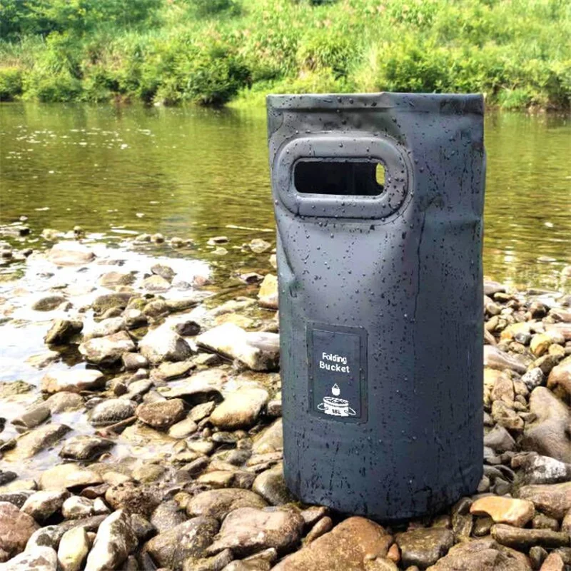 Portátil e Dobrável Balde De A - Fishing Bag Waterproof avaliação e preço