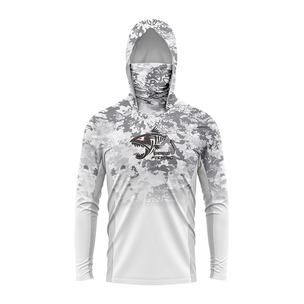 Camisa de Pesca com Capuz UPF5 - Fishing Shirt Uv Protection avaliação e preço