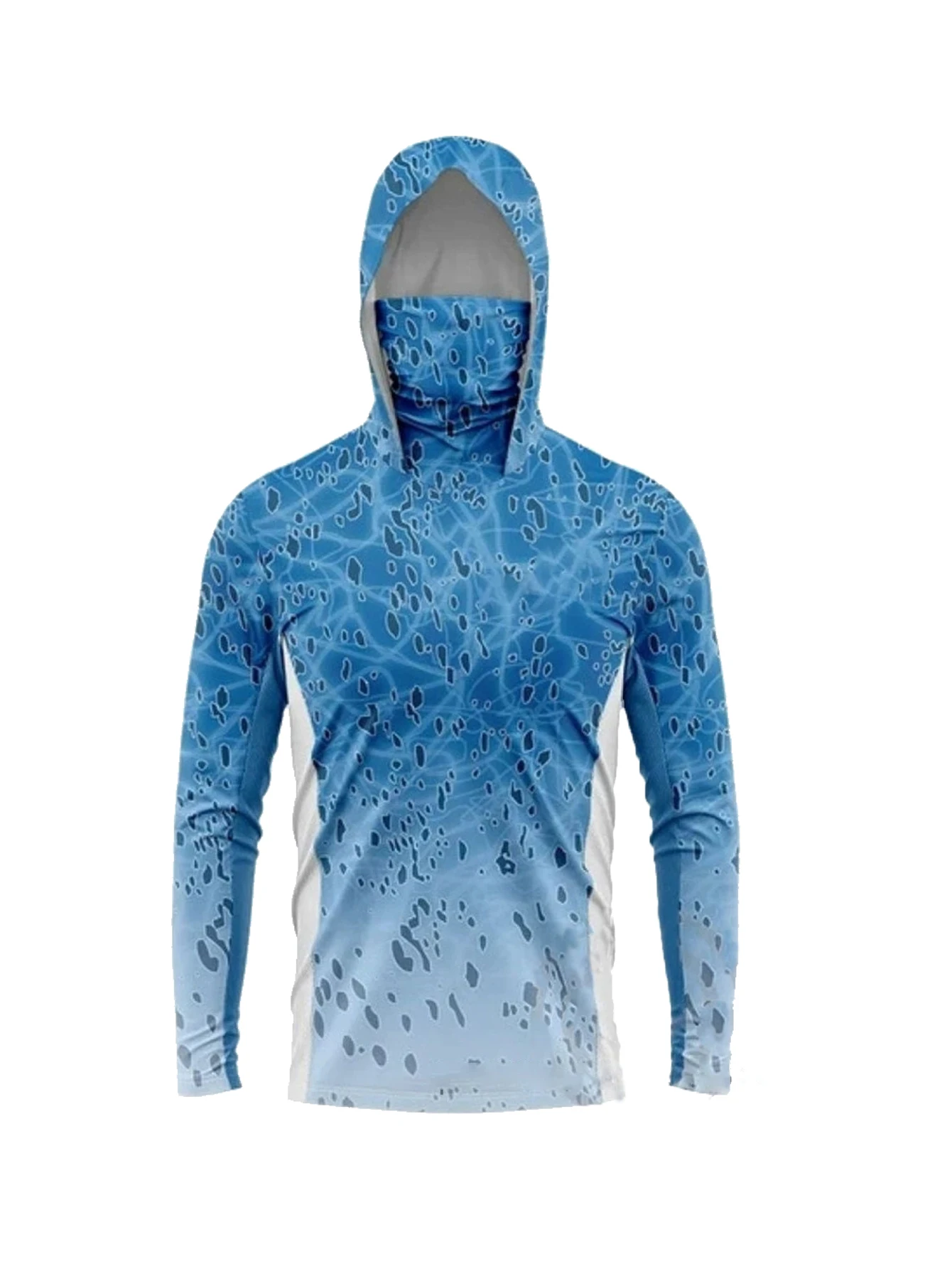 Camisa de Pesca Masculina de M - Fishing Mask Sun Protection avaliação e preço