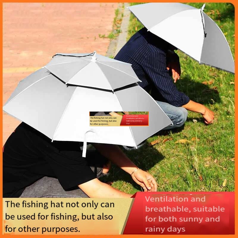 Chapéu guarda-chuva de cabeça  - Fishing Hat avaliação e preço
