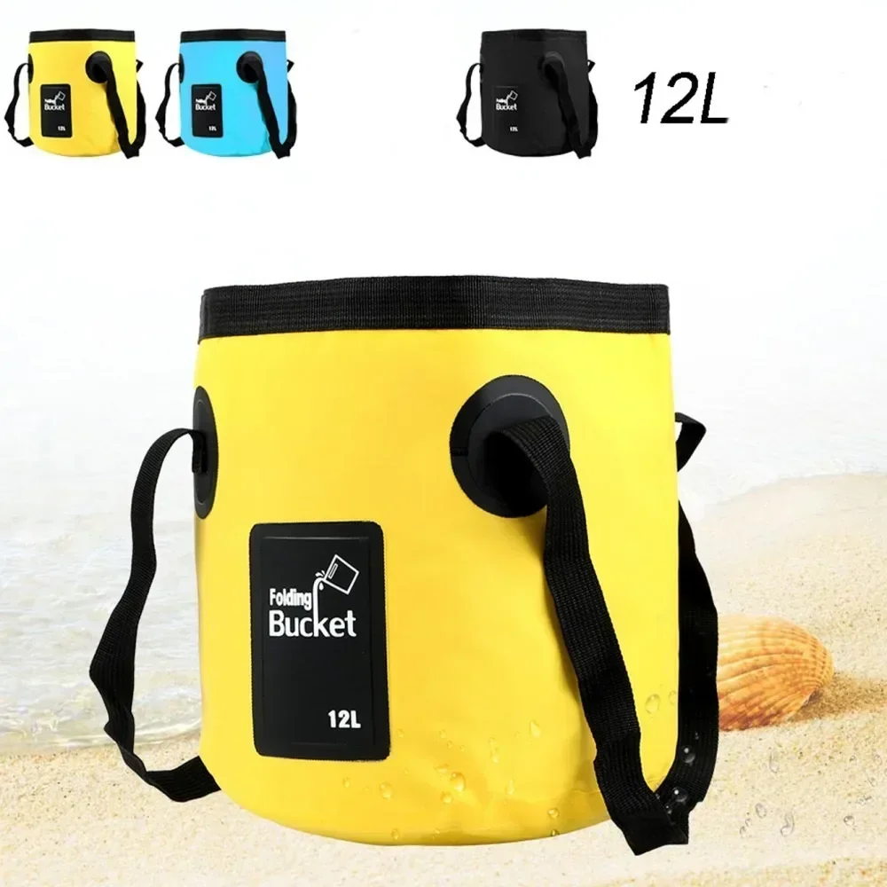 Balde de Pesca Dobrável 12L/20 - Fishing Bag Waterproof avaliação e preço