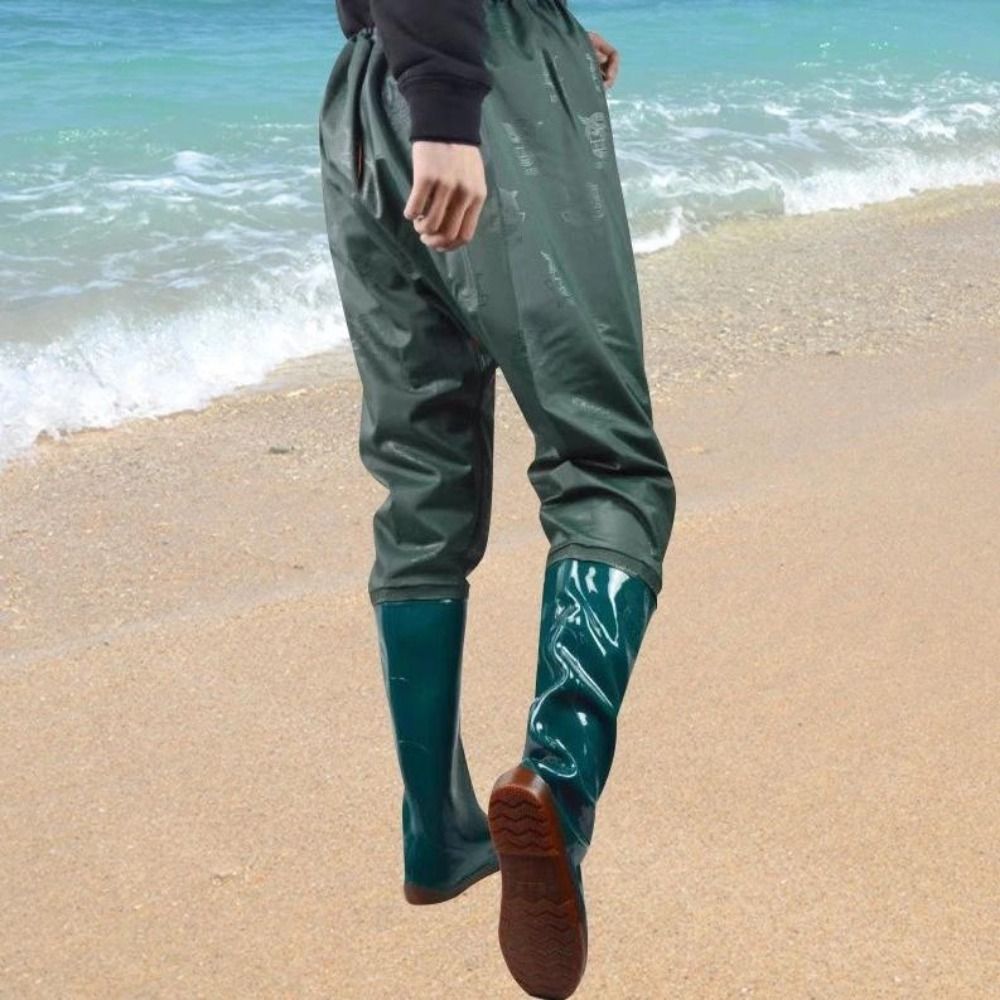 Calças de Transplante de PVC P - Fishing Pants Waterproof avaliação e preço